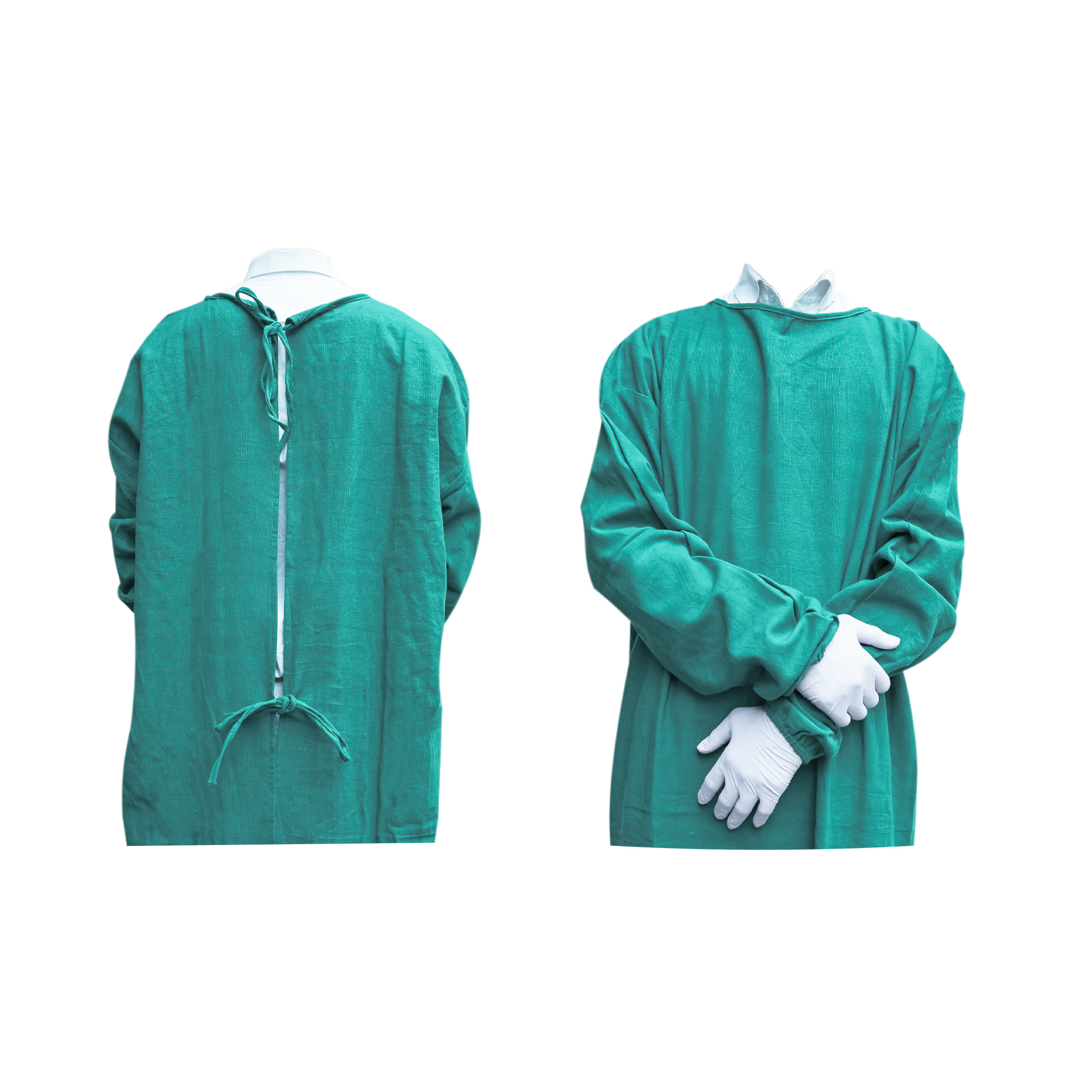 Surgical Gown Green Cloth