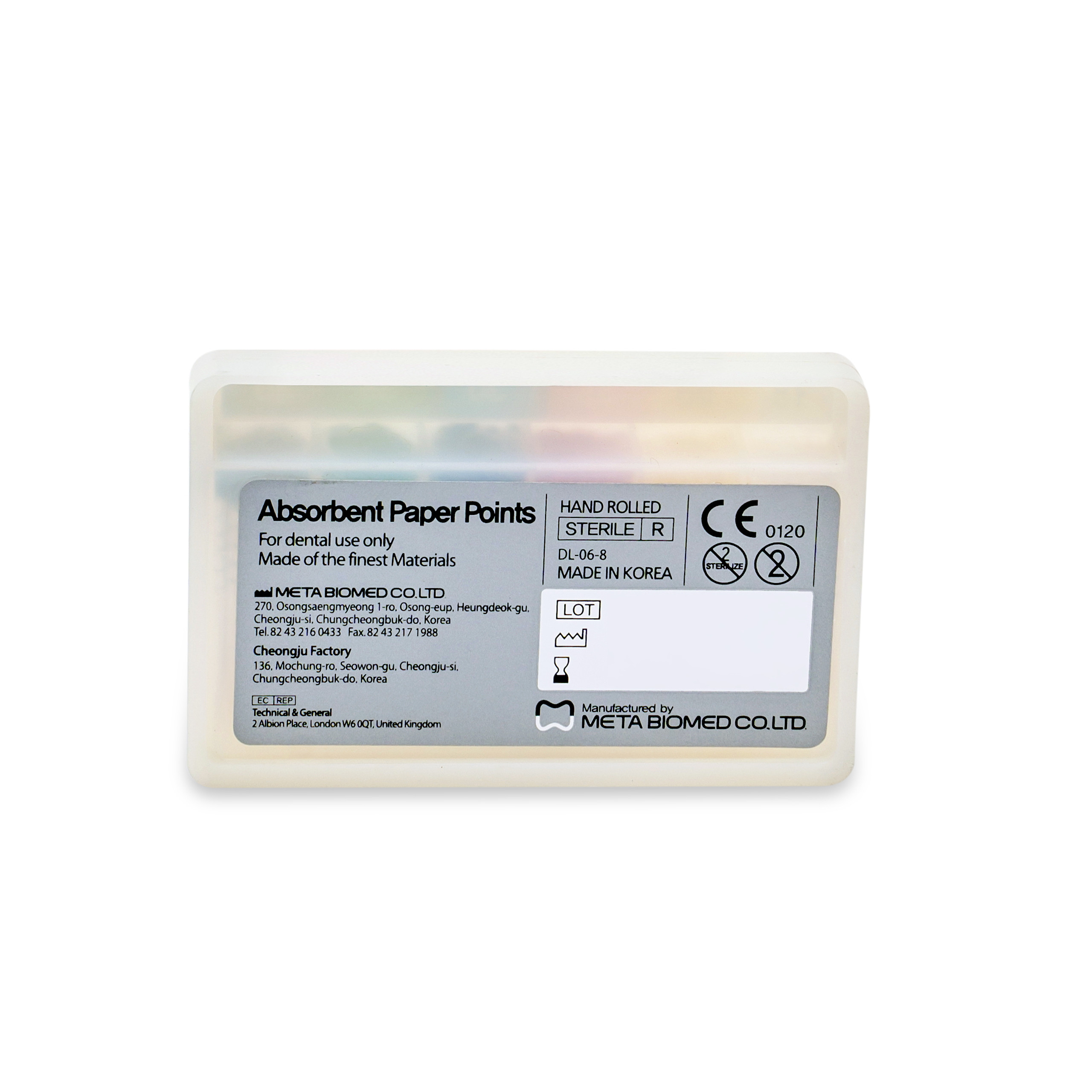 Absorbent Paper Points .06 (15-40)