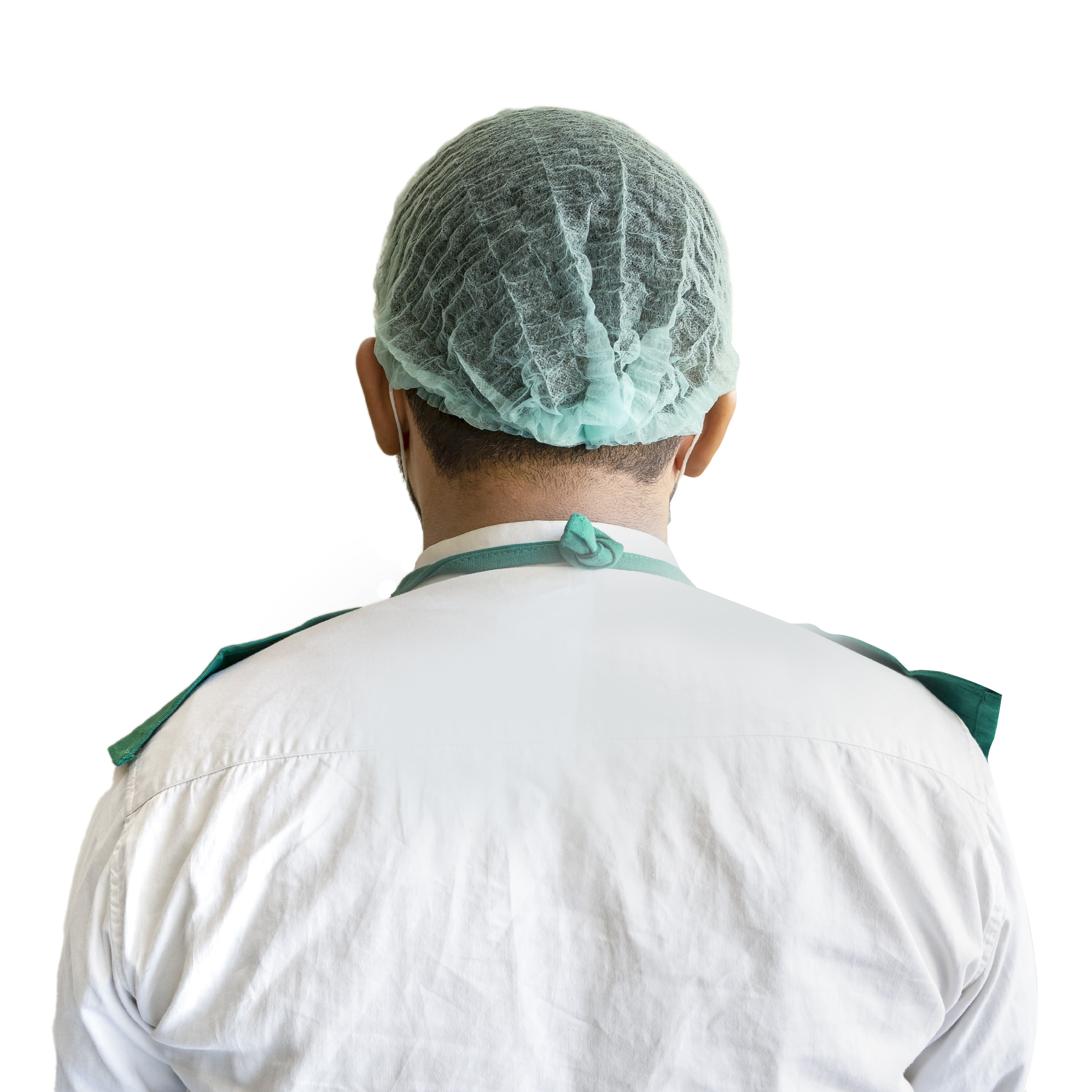 Green Cloth Patient Apron