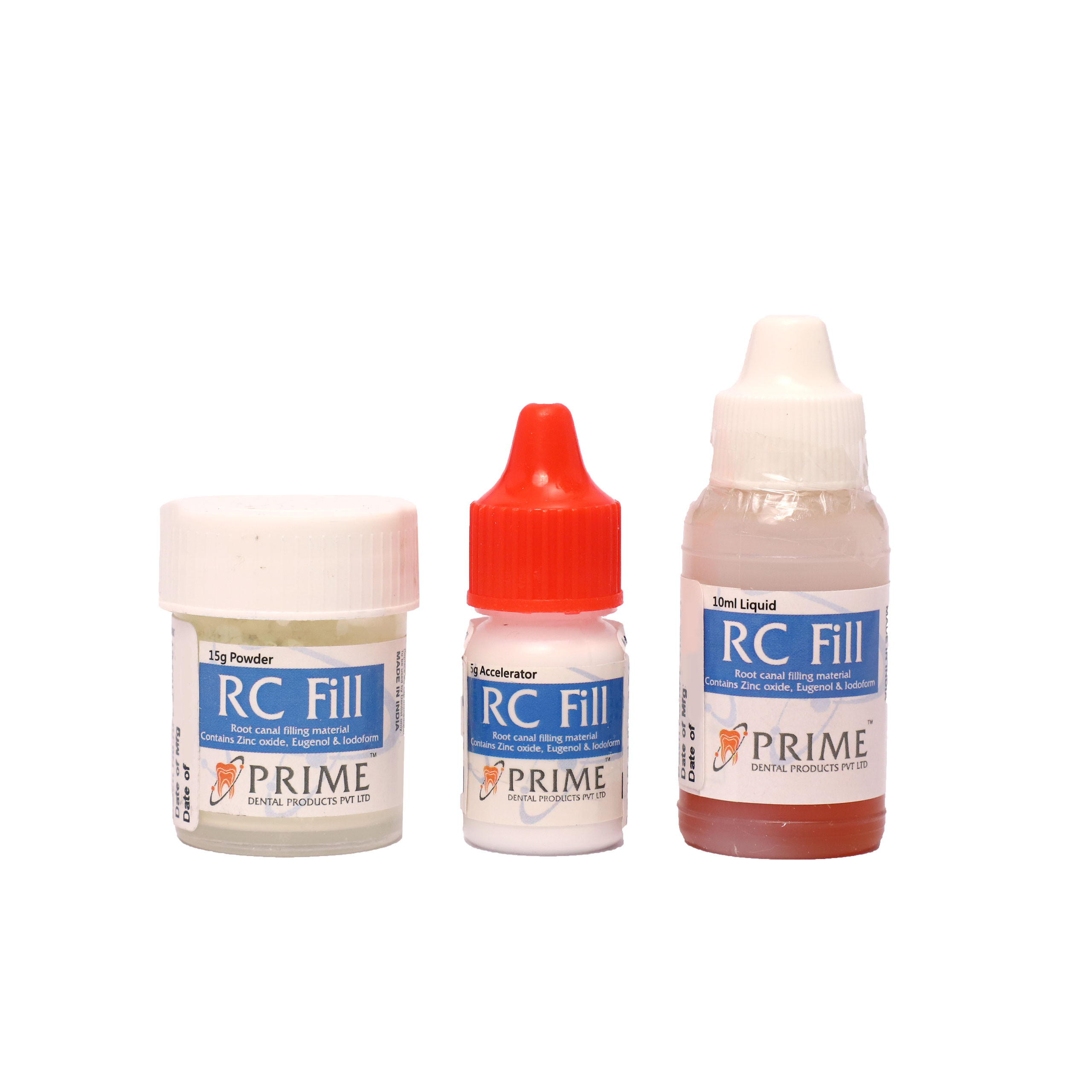 Prime RC Fill 15g Powder, 10ml Liquid, 5g Accelerator