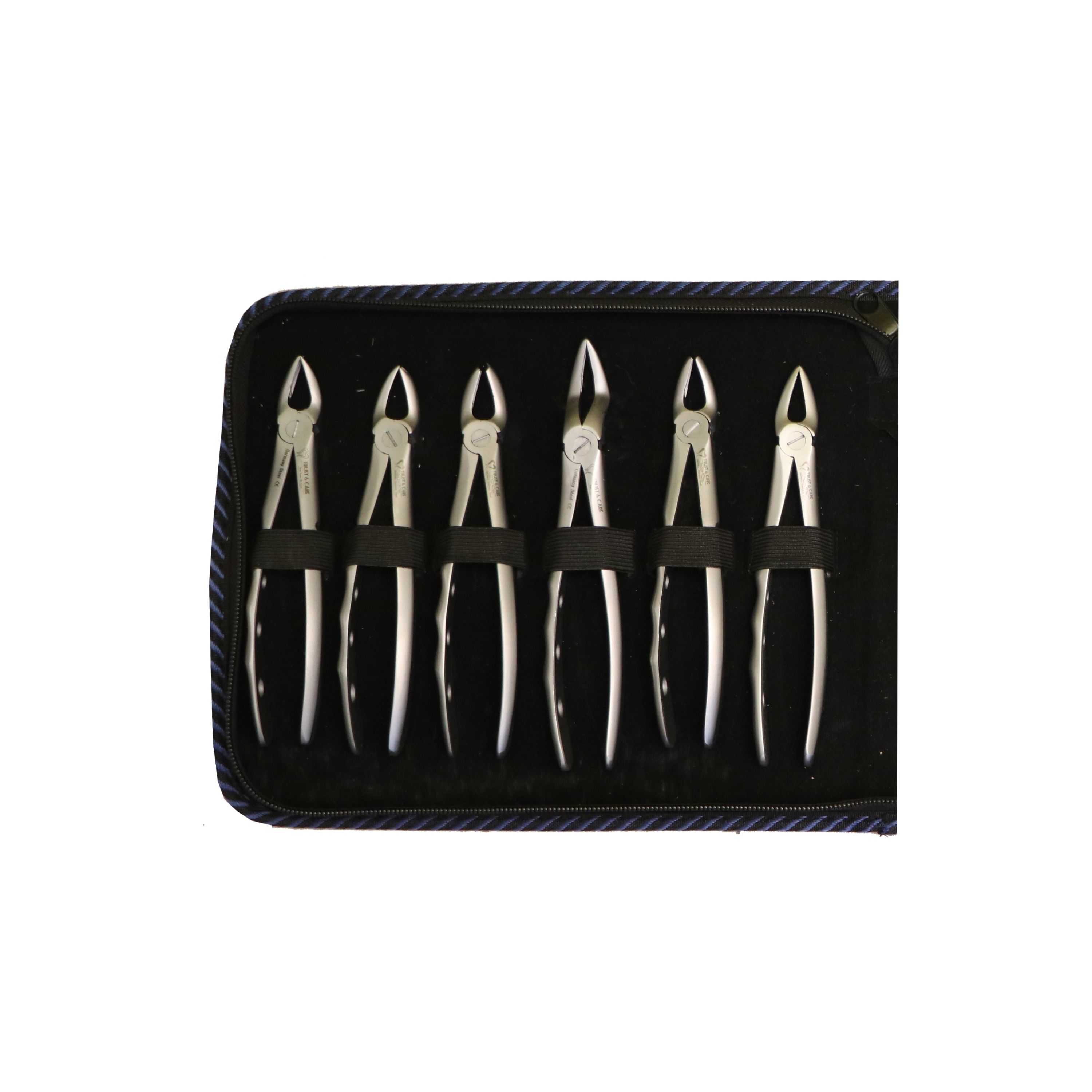 Trust & Care Premium Tooth Extraction Forceps Kit (Adult) Set Of 12-Pcs