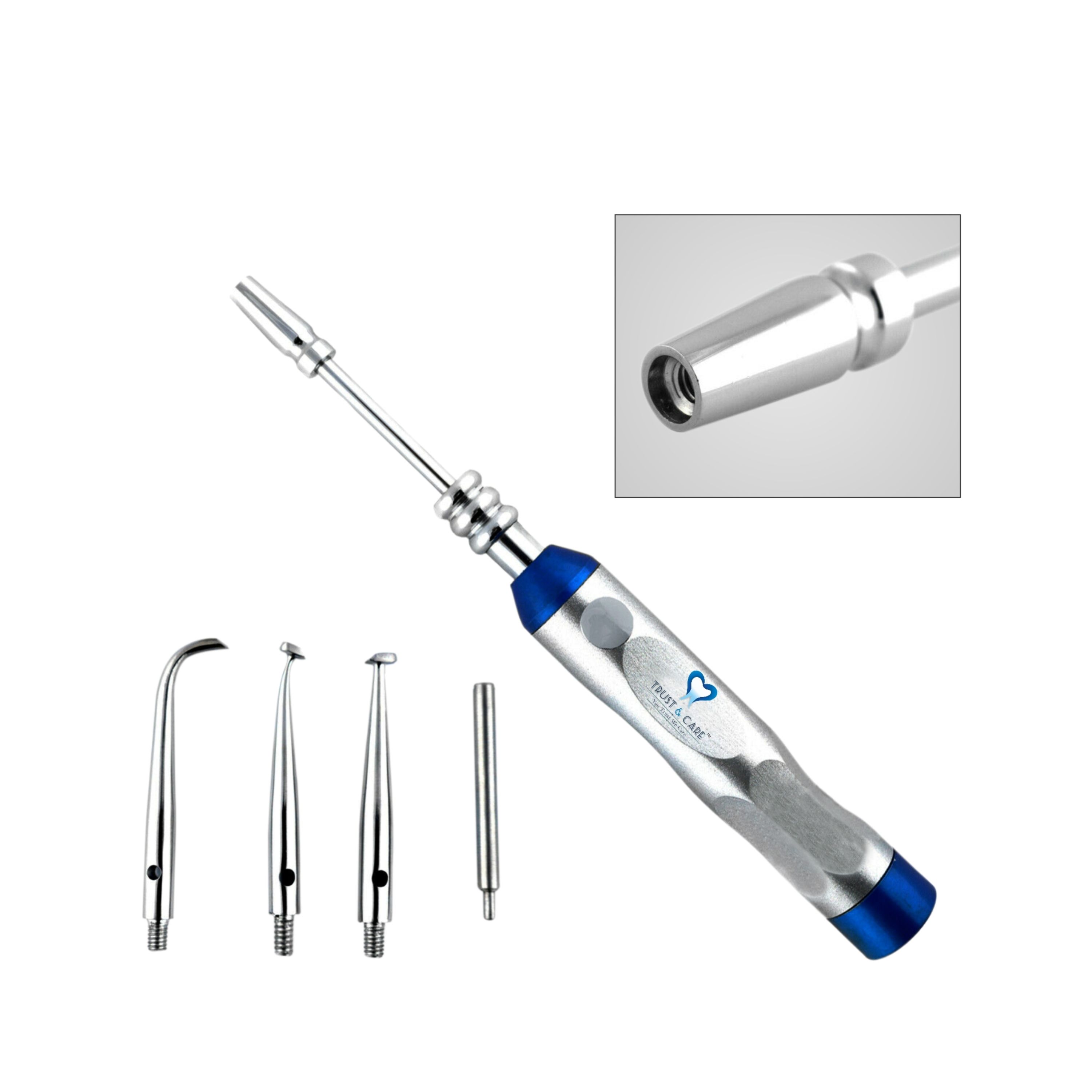 Trust & Care Turkey Style Crown Remover With 3-Attachments