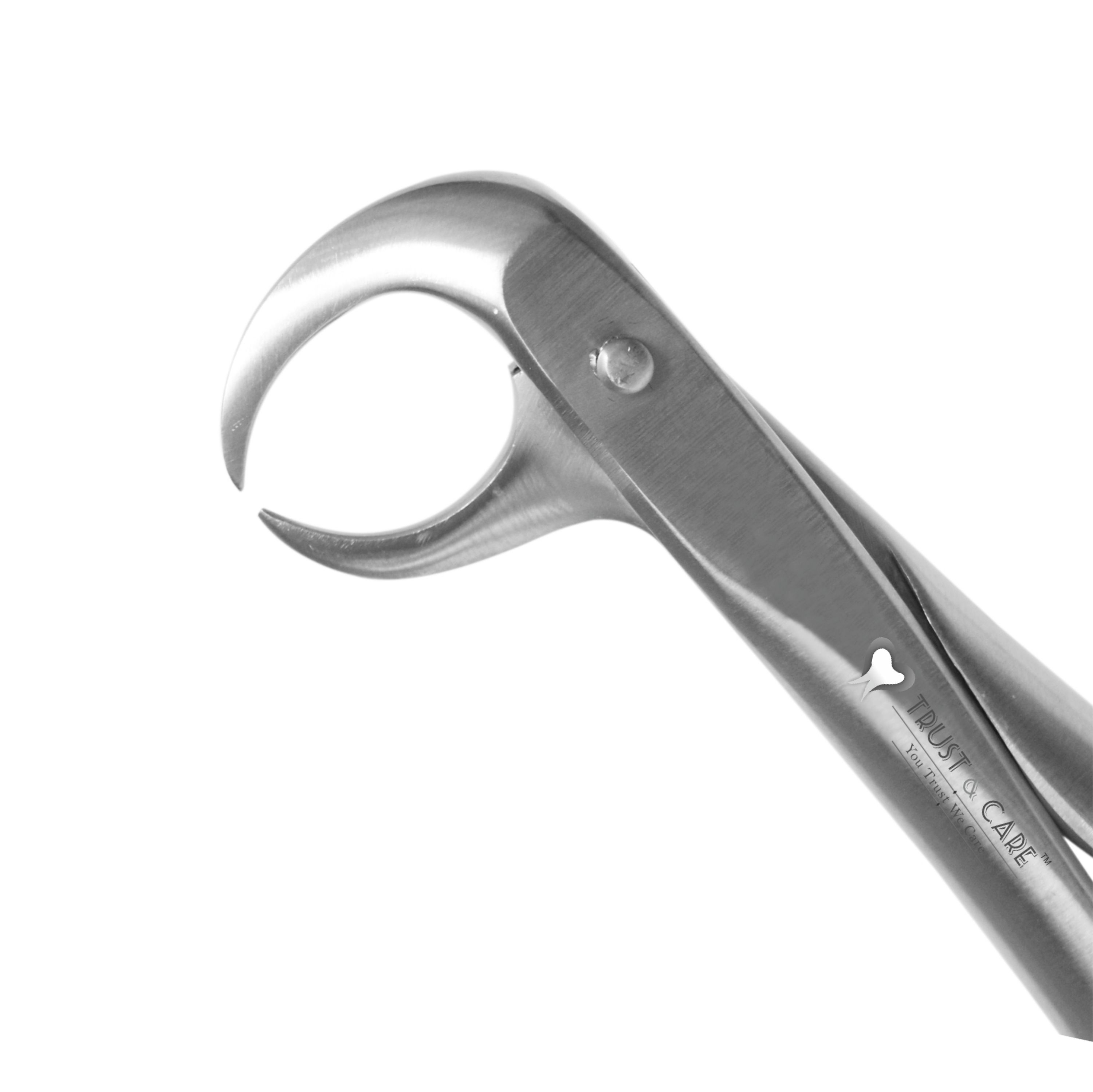 Trust & Care Tooth Extraction Forcep Lower Molars Cow Horn Fig No. 86 Standard