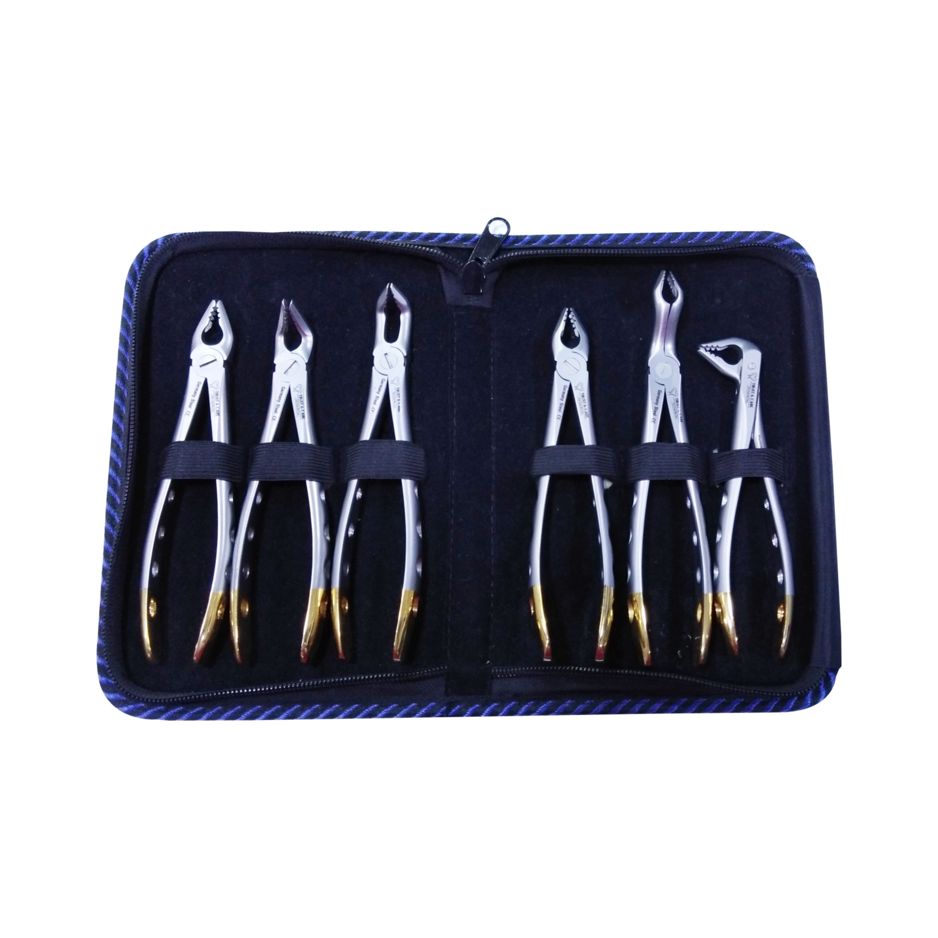 Trust & Care Deep Grip Extraction Forceps Set Of 6-Pcs