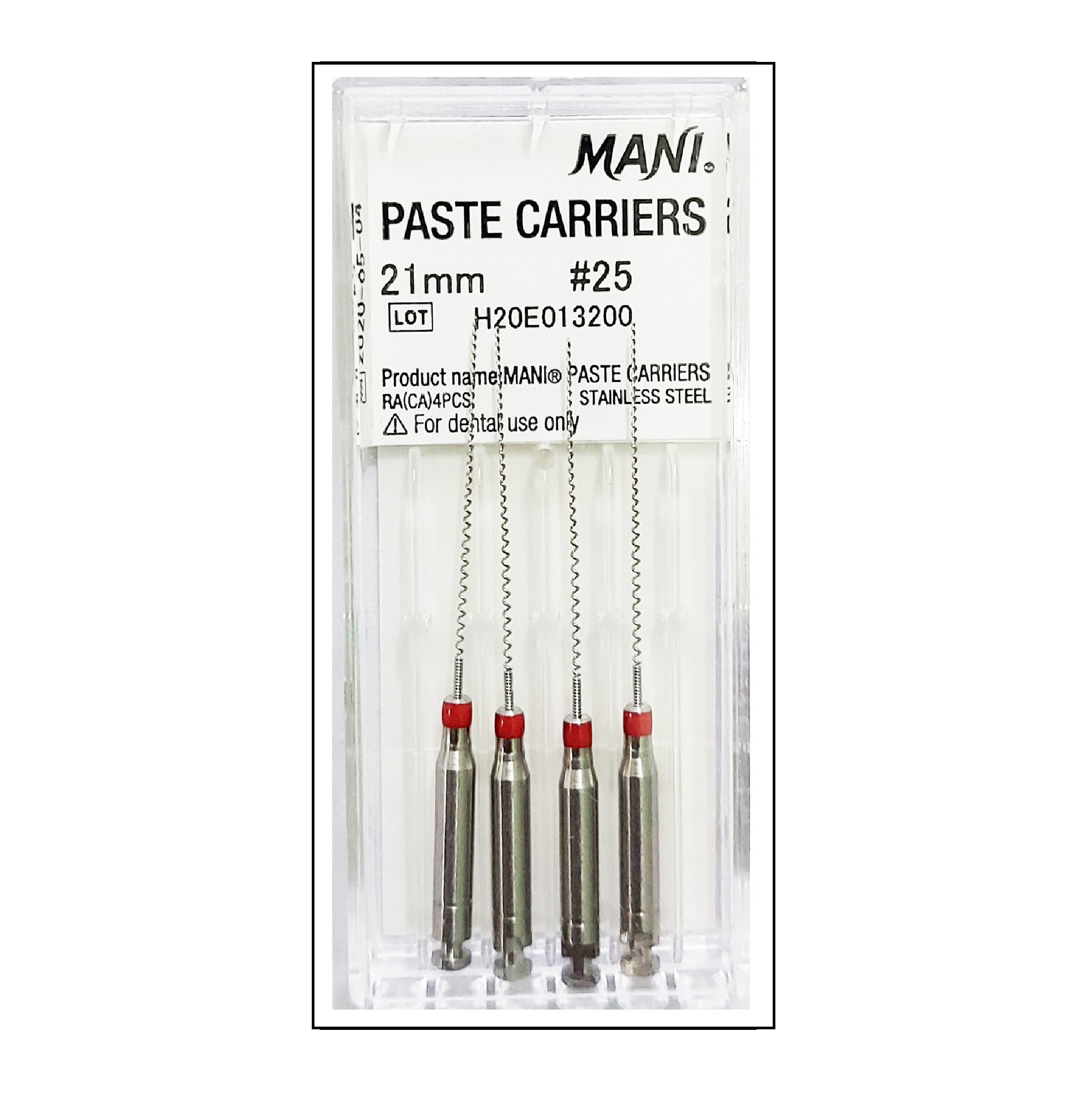 Mani Paste Carrier 21mm #25 Lentulo Spiral