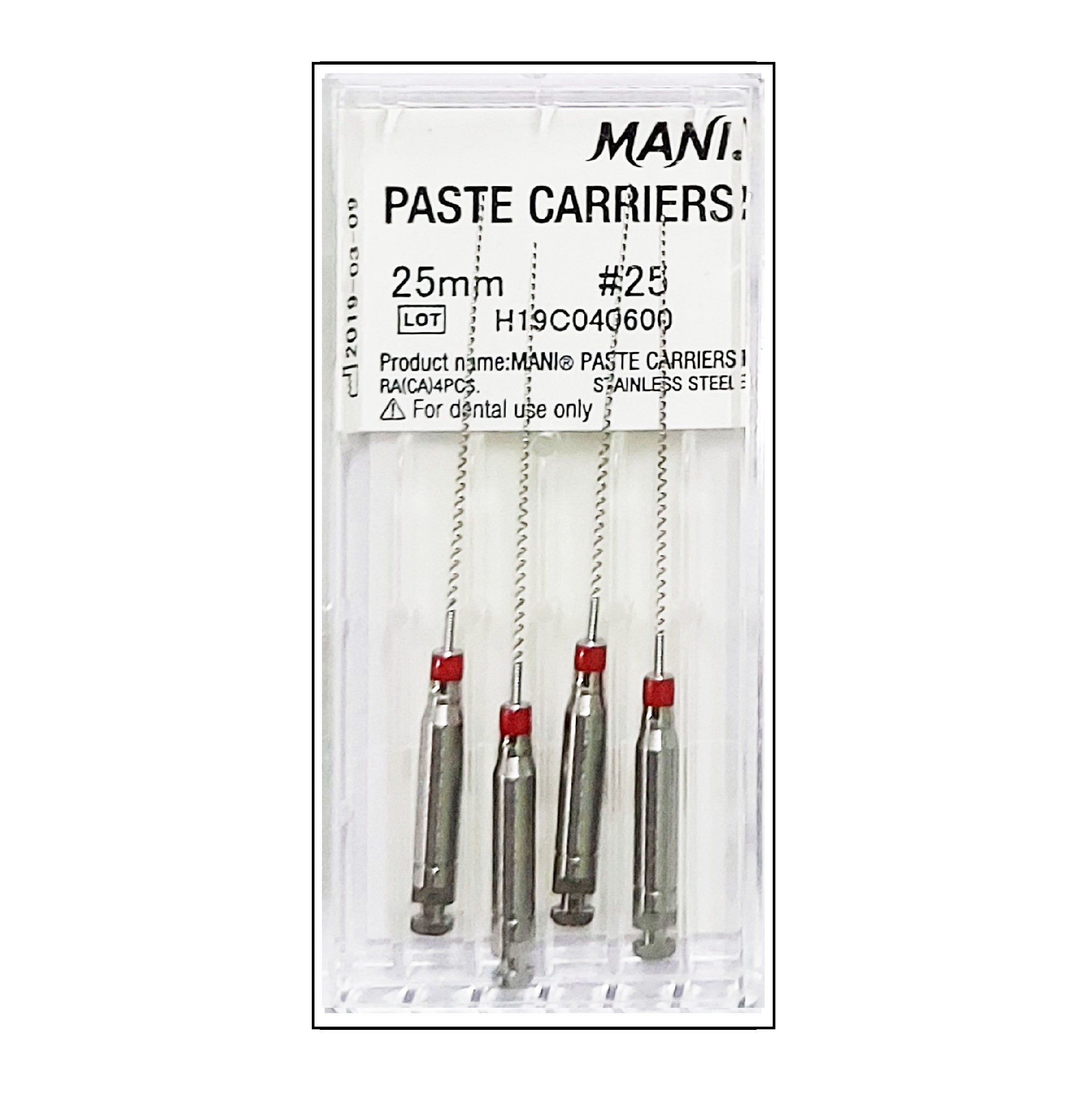 Mani Paste Carrier 25mm #30 Lentulo Spiral