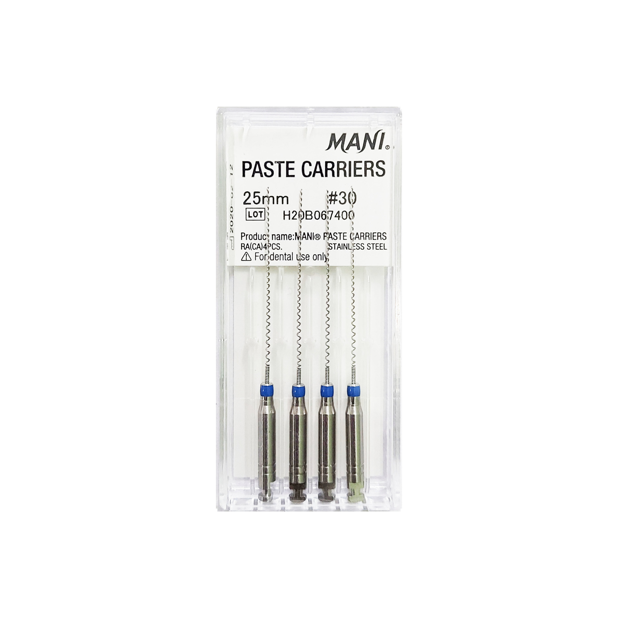 Mani Paste Carrier 25mm #25 Lentulo Spiral