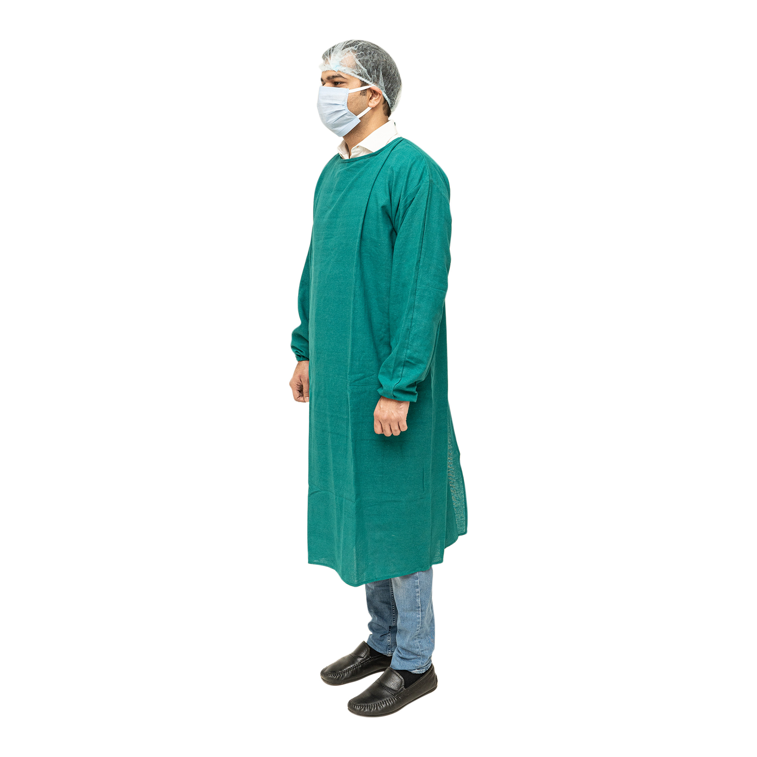 Surgical Gown Green Cloth