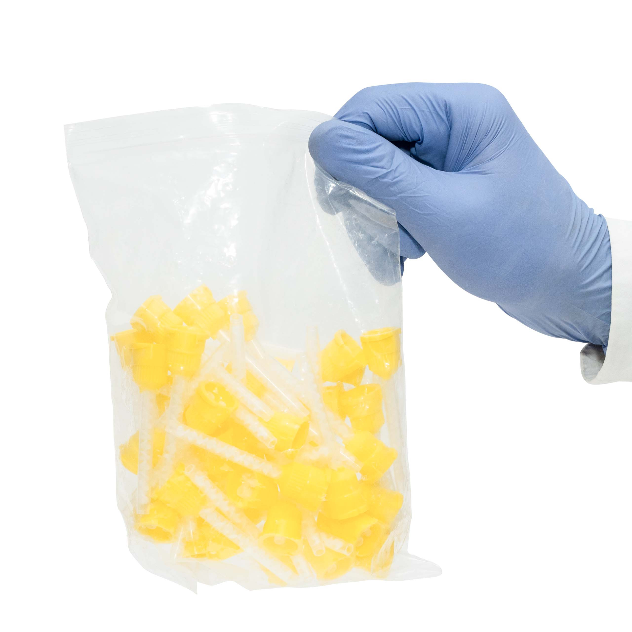 Yellow Mixing Tips Pack of 50 pcs
