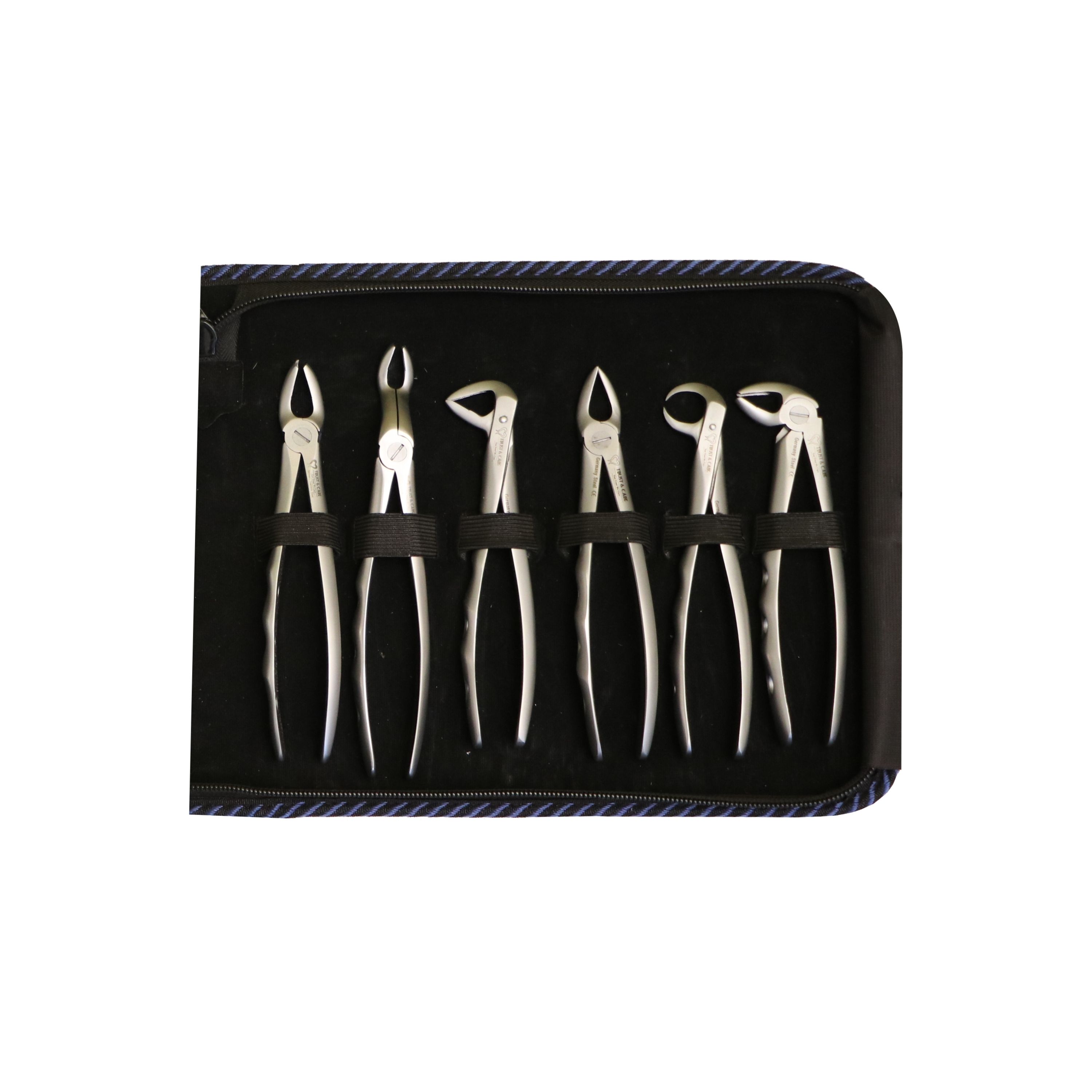 Trust & Care Premium Tooth Extraction Forceps Kit (Adult) Set Of 12-Pcs