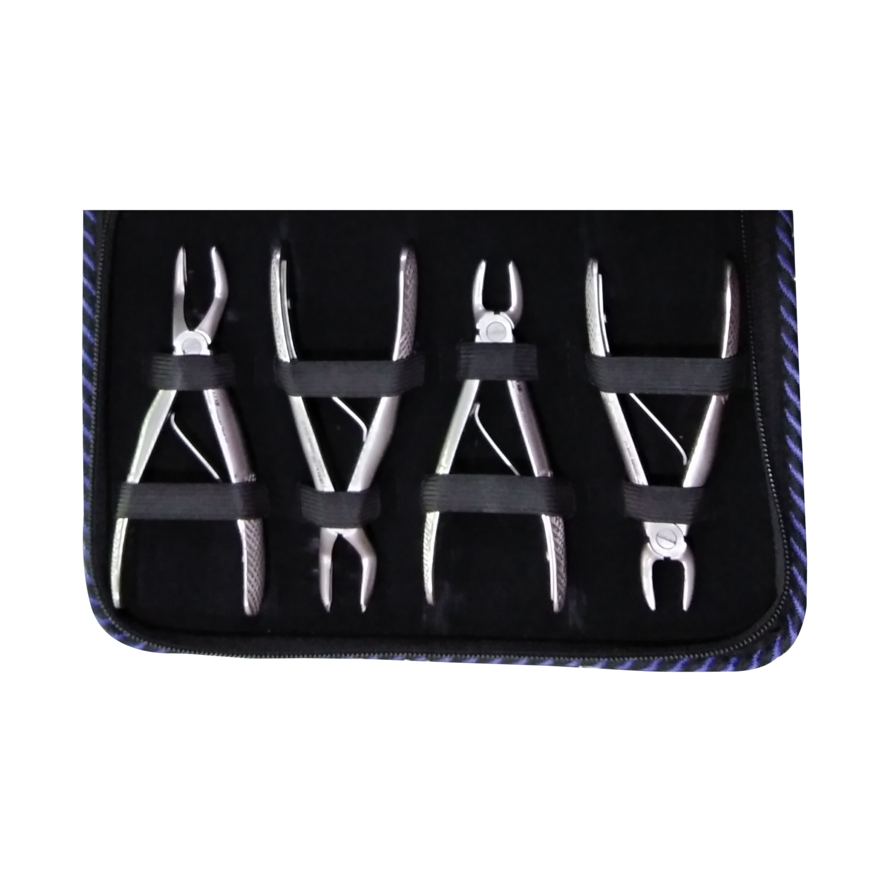 Trust & Care Standard Tooth Extraction Forceps Kit (Peedo) Set Of 7-Pcs