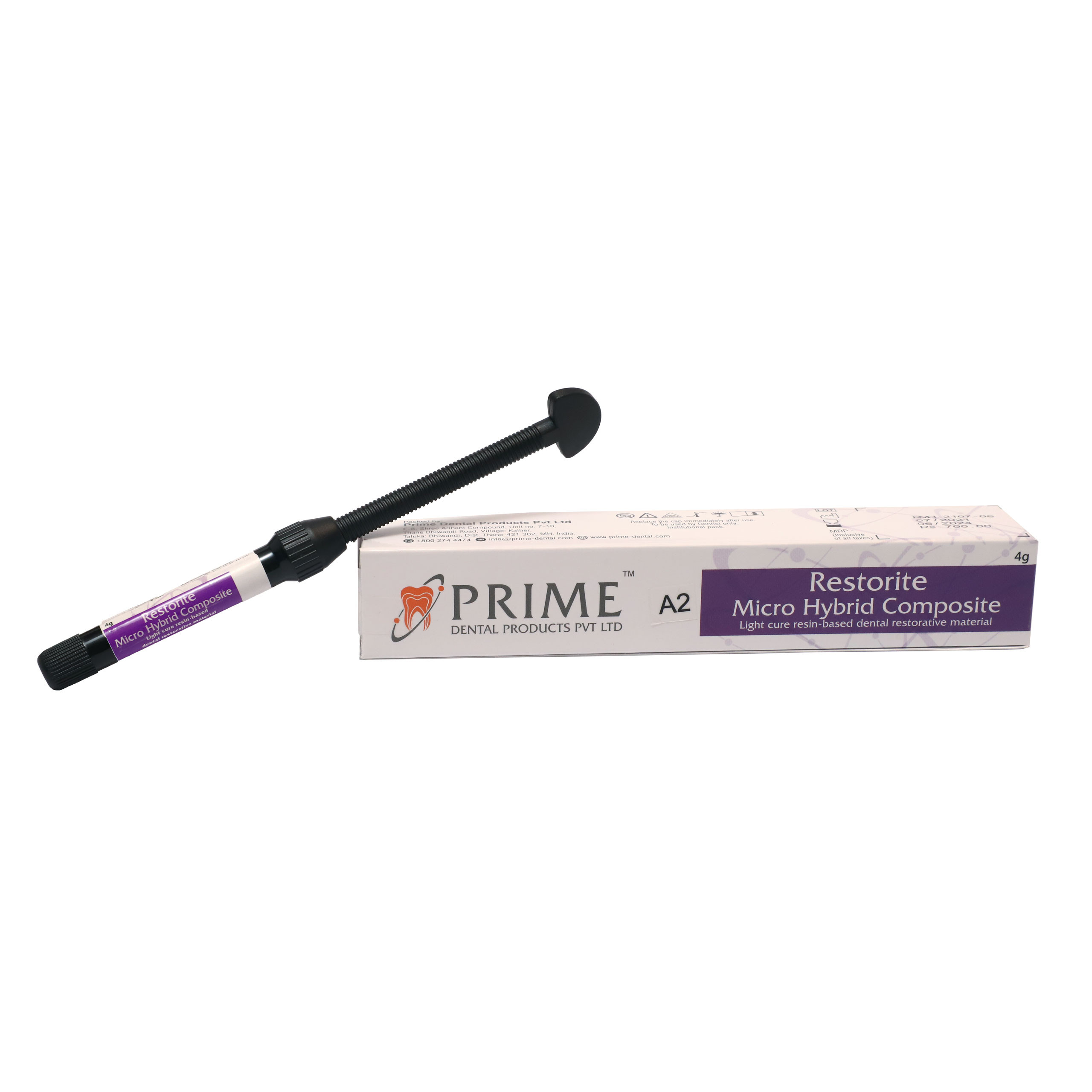 Prime Dental Restorite Micro Hybrid Composite A2