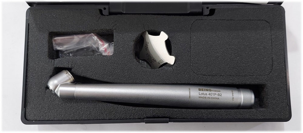 Being Foshan 45 Degree Non LED Airotor Push Button Handpiece 401P-B2