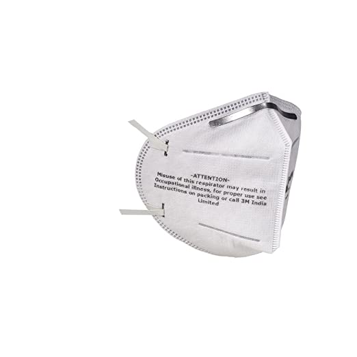 3M 9004IN Dust/Mist Respirator (White) - Pack Of 50