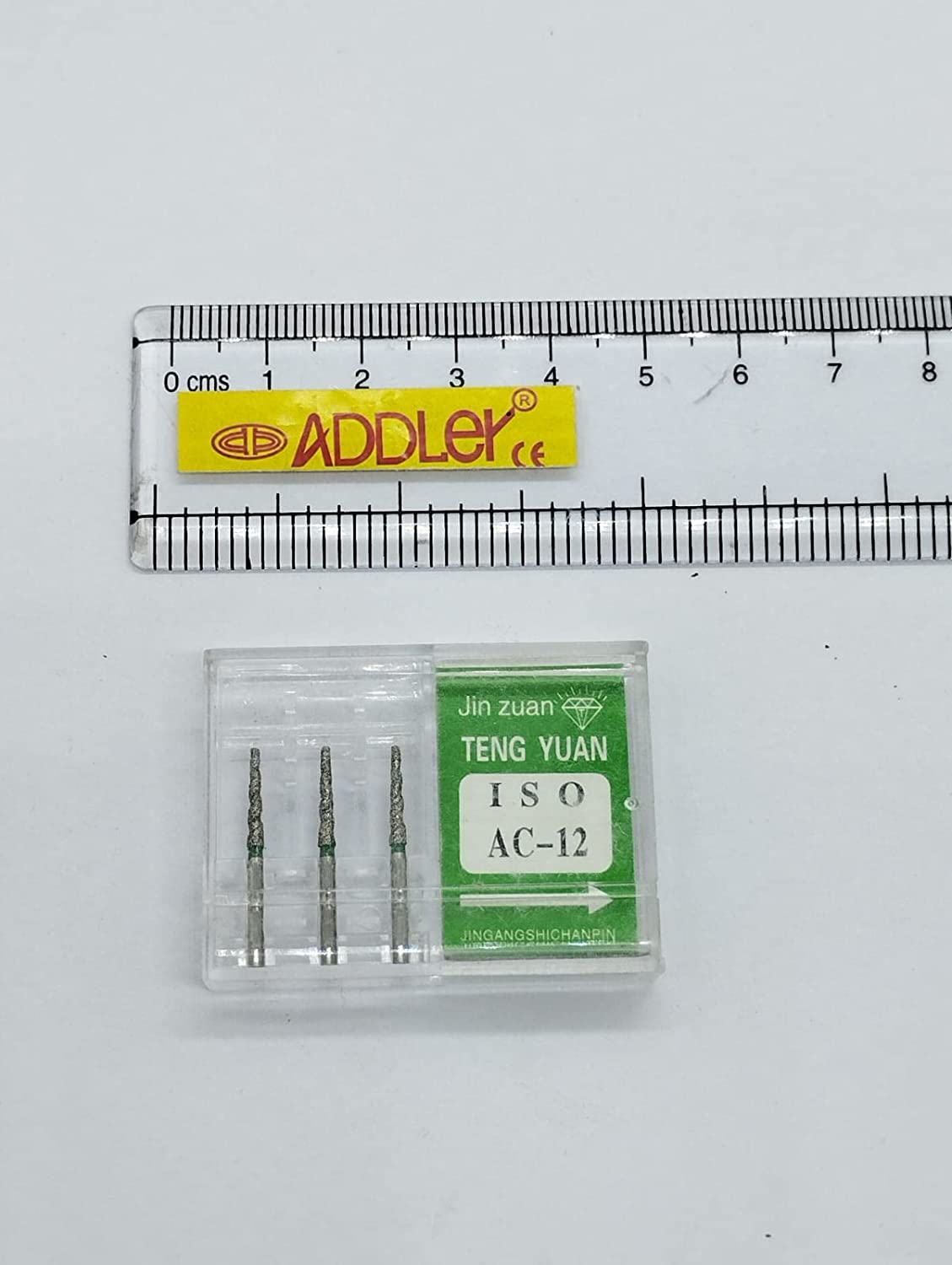DENTAL SWISS DIA BURS AC-12 & TF-42 FG DIAMOND COATED HIGH SPEED 2 PACK OF 6 BURS TOTAL