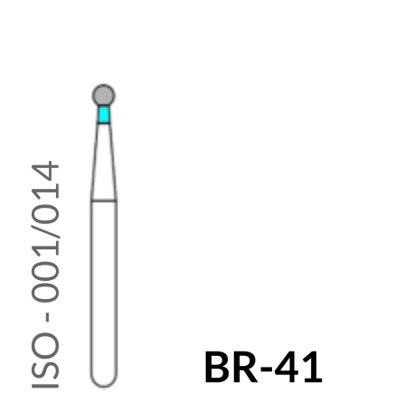 Precident Bur Magic Bur Natural Diamond Bur FG SF 41 Bur  (5Pcs)