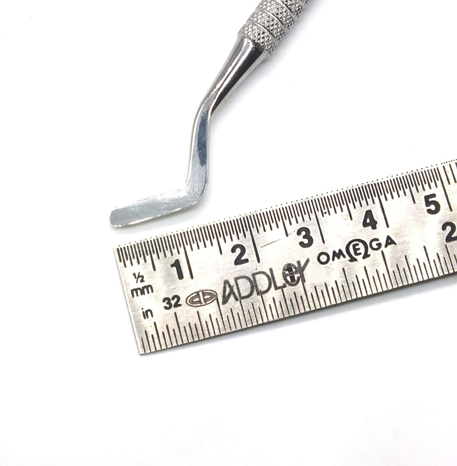 ADDLER  Plastic Filling Instrument Flat And Ball Burnisher, Serrated .