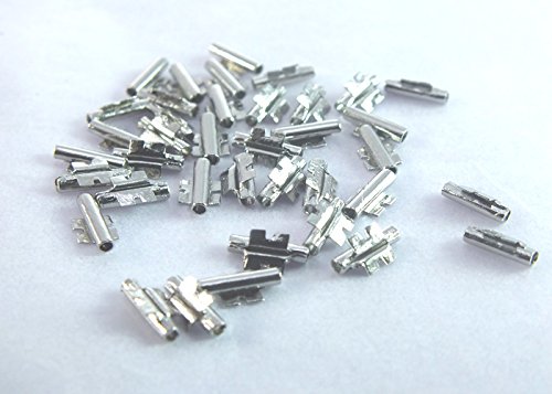 ADDLER Dental Begg Round Weldable Metal Bracket Tube Loose 100 Pcs
