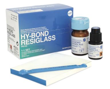 Shofu Hy-Bond Resiglass Glass Ionomer Dental Luting Cement-GIC