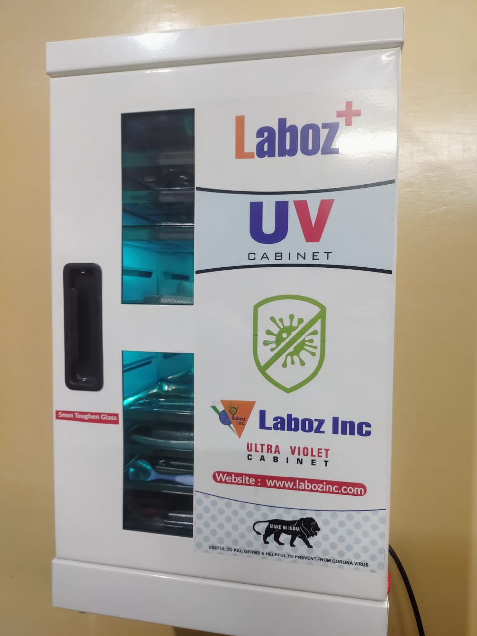 LABOZ UV Chamber Box with 5 Pcs Kidney Tray Free