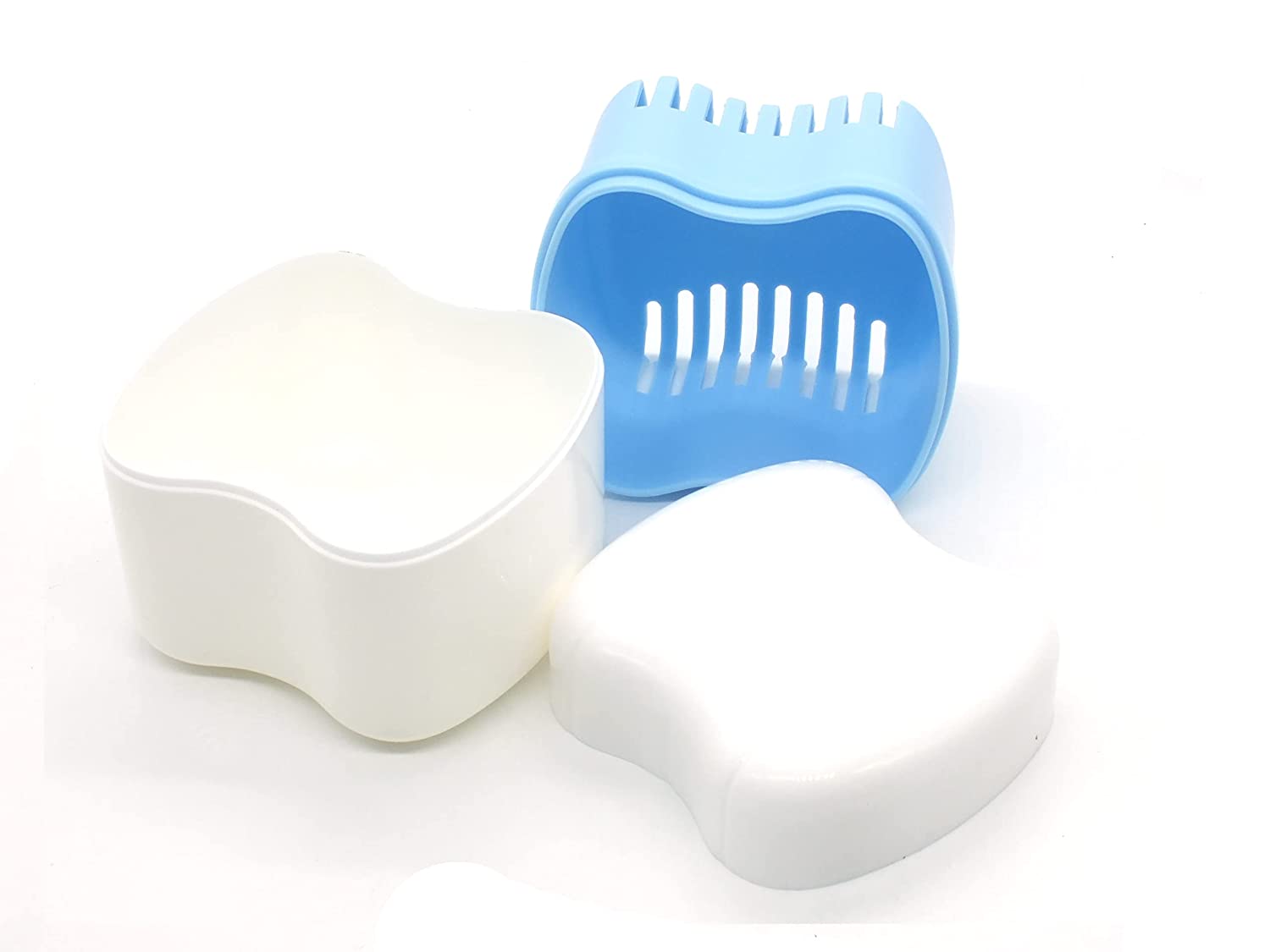 ADDLER Denture Box With Filter Tray Assorted Color