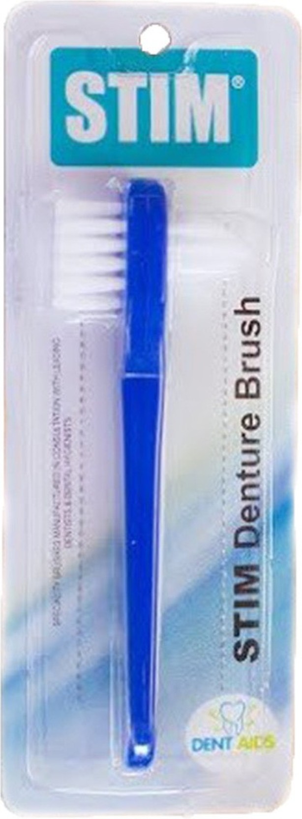 Stim Denture Brush Dental Cleansing Brush (Pack Of 2)