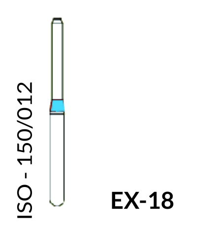 Precident Bur Magic Bur Natural Diamond Bur FG EX 18 Bur (5Pcs)