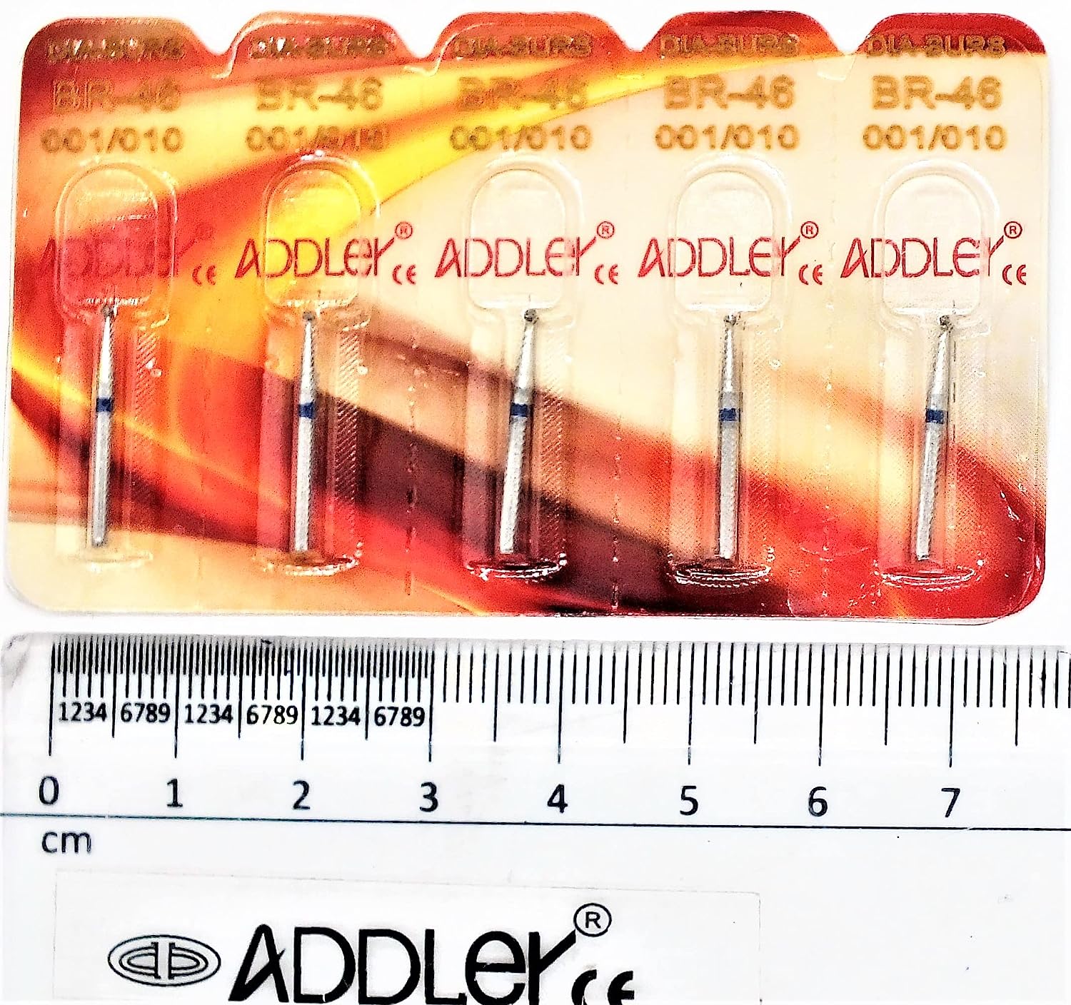 ADDLER FO54C & BR46 FG DIA BURS AIR ROTOR HIGH SPEEDDIAMOND GRAINS FOR HIGH SPEED ROTOR.