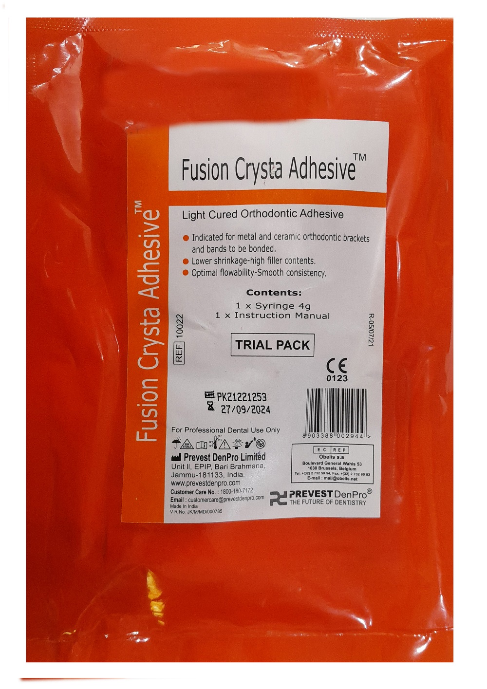 Prevest Denpro Fusoin Crysta Syringe Trial Pack