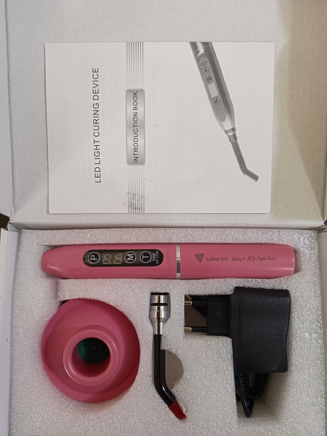 Laboz Wireless Cordless Rainbow LED Curing Light