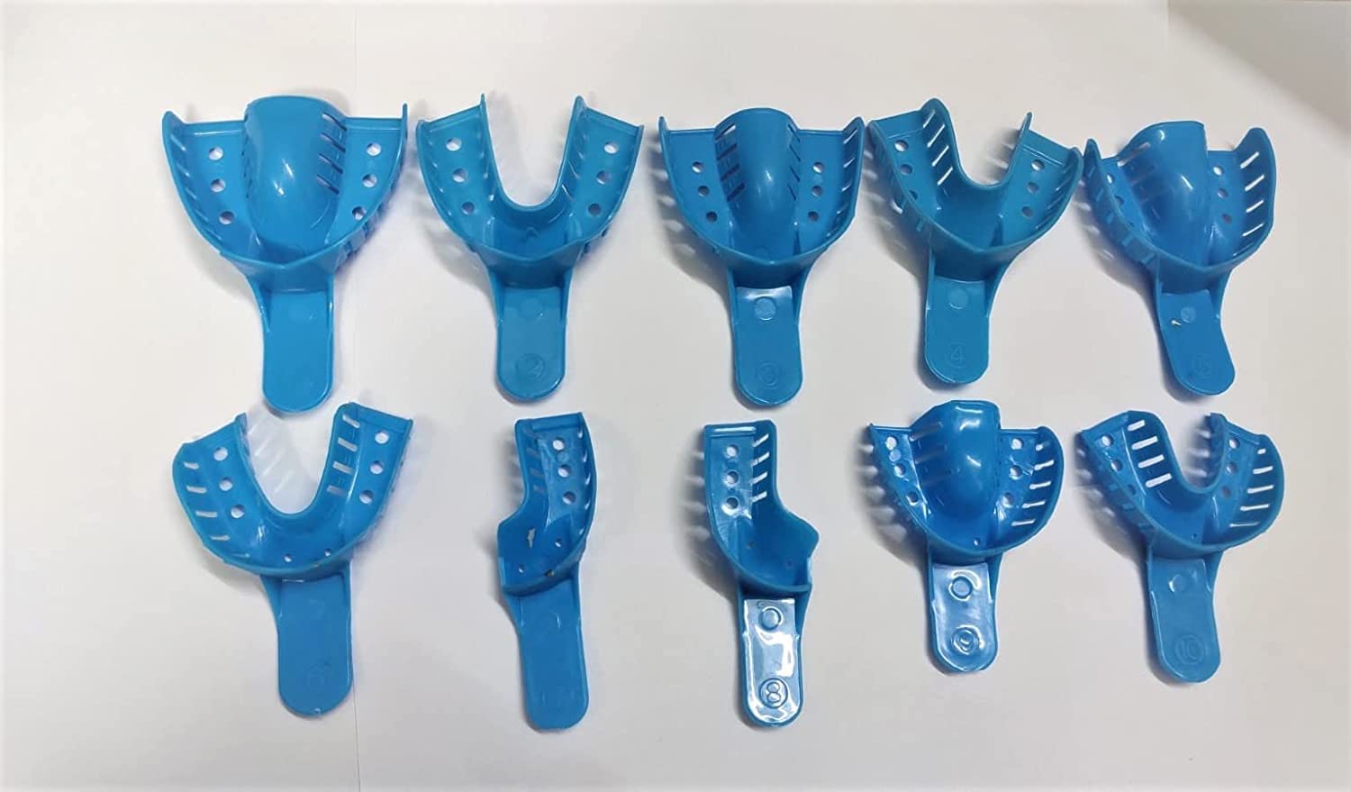 ADDLER Plastic Impression Trays Pack Of 10