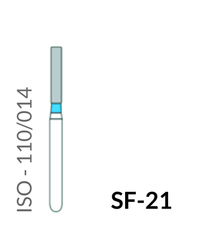 Precident Bur Magic Bur Natural Diamond Bur FG SF 21 Bur (5Pcs)