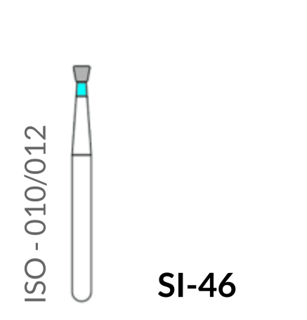 Precident Bur Contra Angle Bur SI 46 (Blue) Bur (5 Pcs)