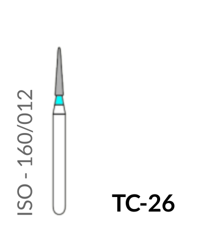 Precident Bur Magic Bur  Natural Diamond Bur FG TC 26  Bur  (5Pcs)