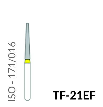 Precident Bur Regular Bur Diamond Bur Extra Fine Bur TF 21EF Bur (5Pcs)