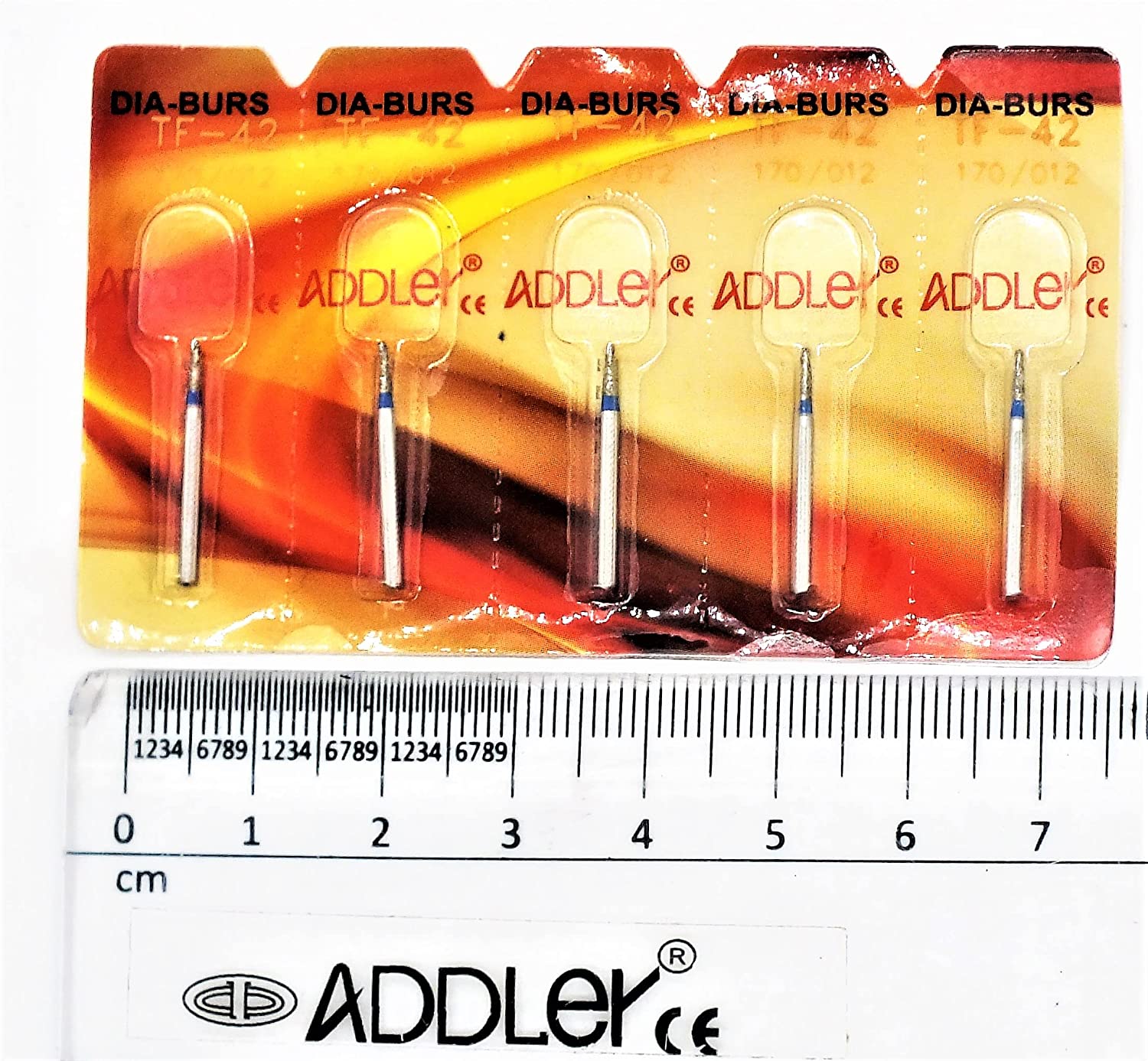 ADDLER DENTAL TF42 & TR13 Air Rotor High Speed Dia Burs.