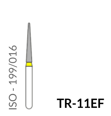 Precident Bur Regular Bur Diamond Bur Extra Fine TR 11EF Bur (5Pcs)