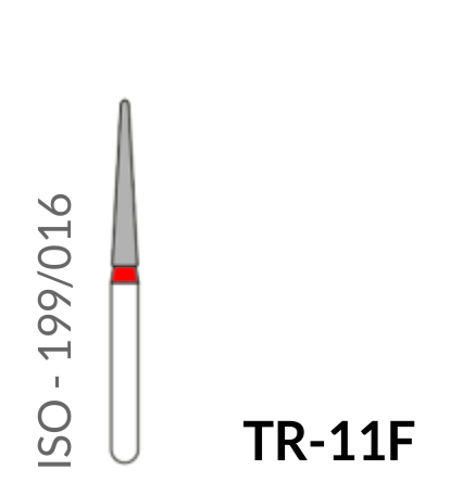 Precident Bur Regular Bur Diamond Bur Fine TR 11F FG Bur (5Pcs)