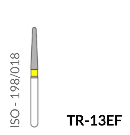 Precident Bur Regular Bur Diamond Bur Extra Fine TR 13EF (5Pcs)