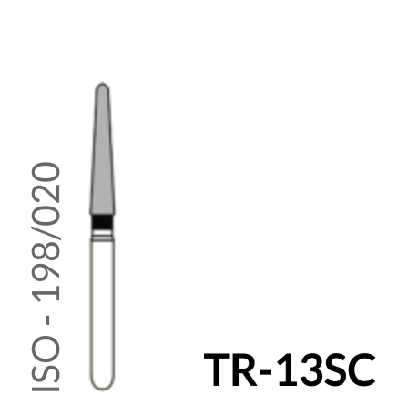 Precident Bur Zirconia Bur Diamond Bur Cutter Bur TR 13SC Bur (Super Coarse) (5Pcs)