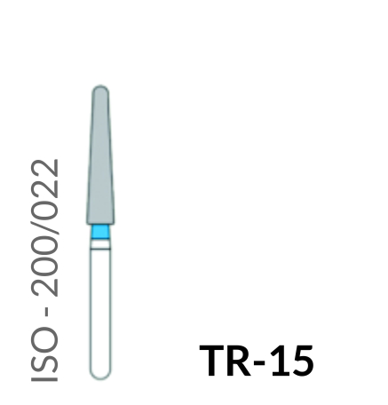 Precident Bur Magic Bur Natural Diamond Bur FG TR 15 Bur (5Pcs)