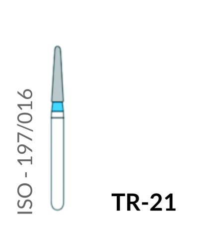 Precident Bur Magic Bur Natural Diamond Bur FG TR 21 Bur (5Pcs)