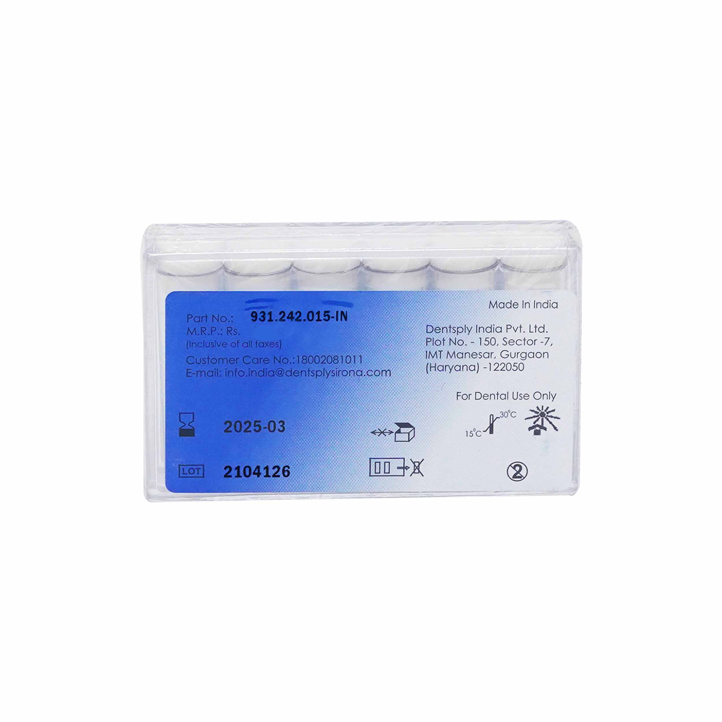 Dentsply Gp Point 4% No.15