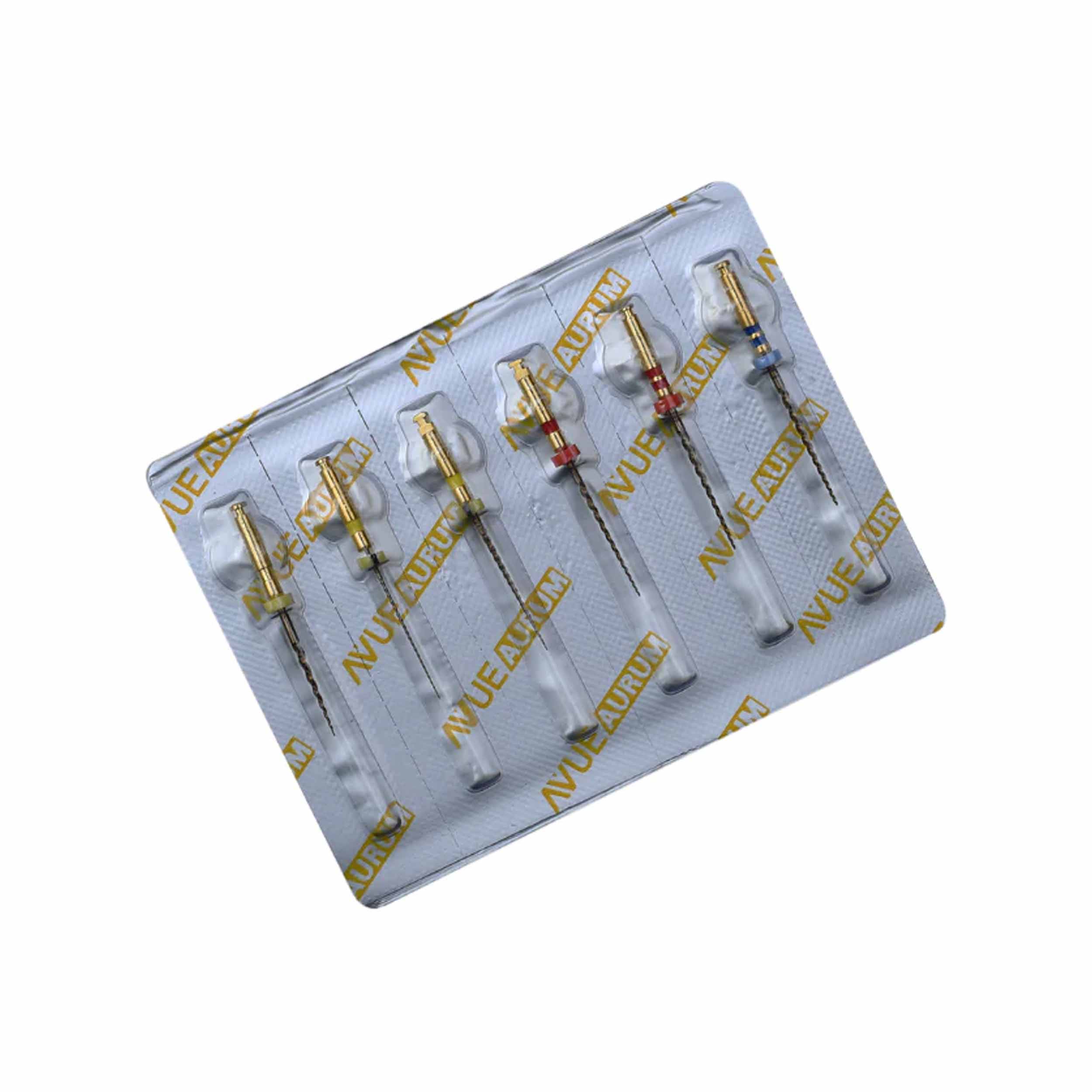 AvueAurum - Aurum (Gold) Heat Treated Rotary File System 4% 20 25mm