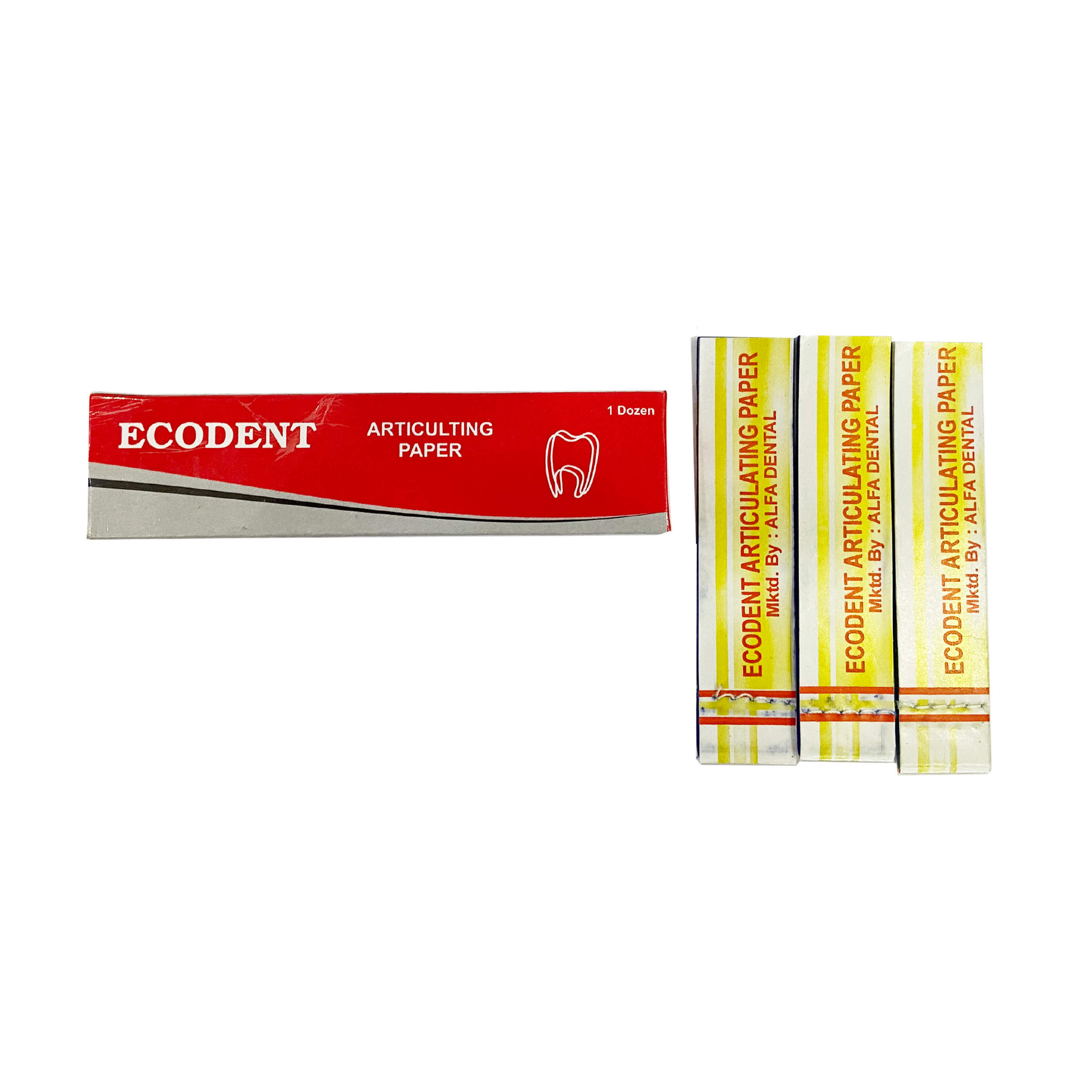 Ecodent Articulating Paper 10 Pcs