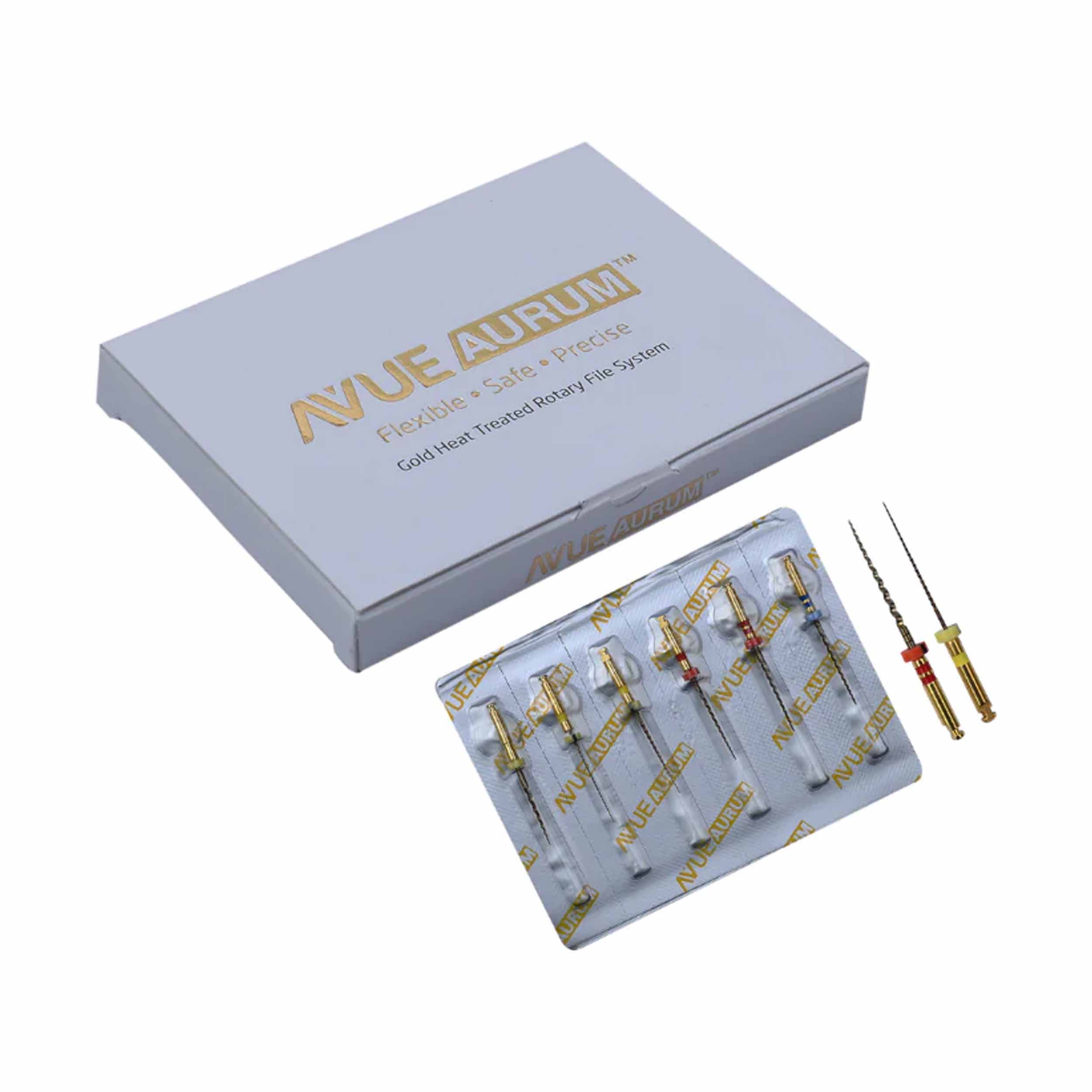 AvueAurum - Aurum (Gold) Heat Treated Rotary File System 4% 20 21mm