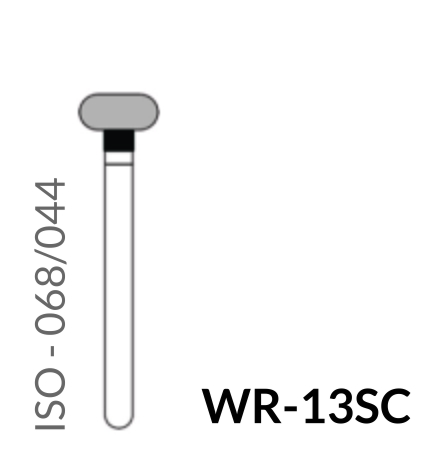 Precident Bur Zirconia Bur Diamond Bur Cutter WR13SC Bur (Super Coarse) (5Pcs)