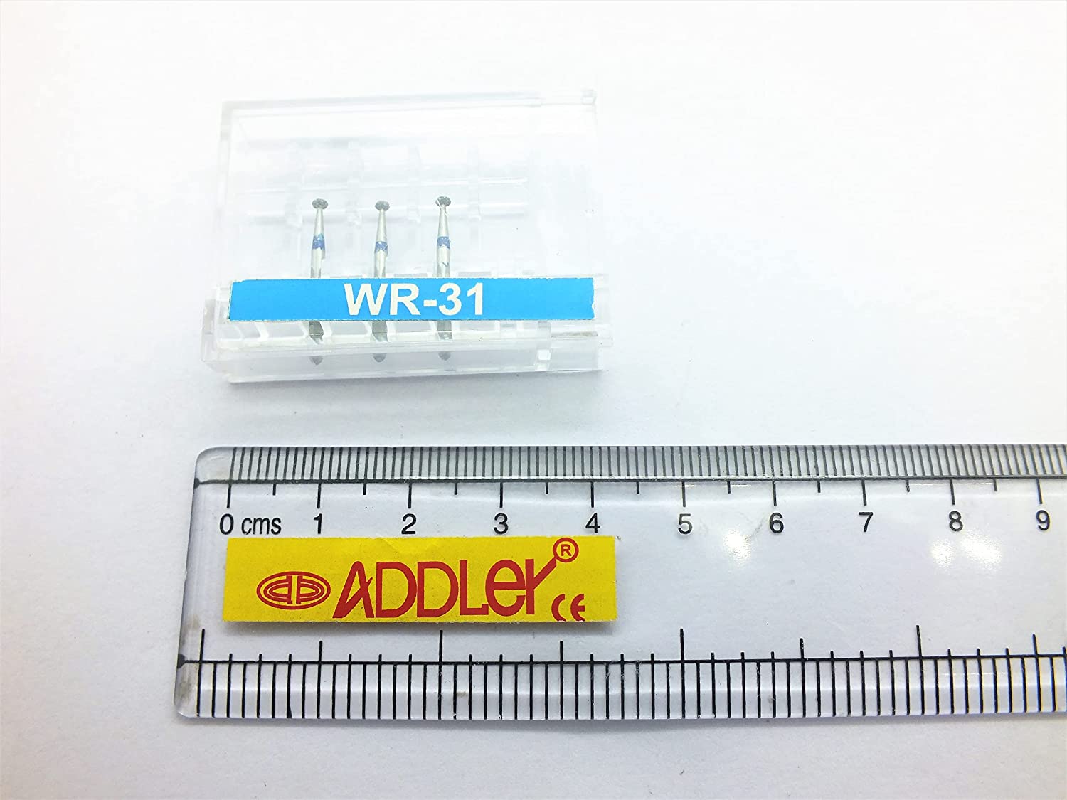 SWISS DIA DENTAL FG DIAMOND COATED BURS WR-31& SI-47C HIGH SPEED 2 PACK OF 6 BURS TOTAL.