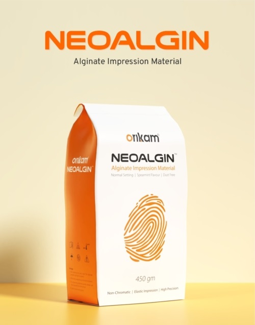 Orikam Neoalgin Alginate Impression Material Non-Chromatic 450gm