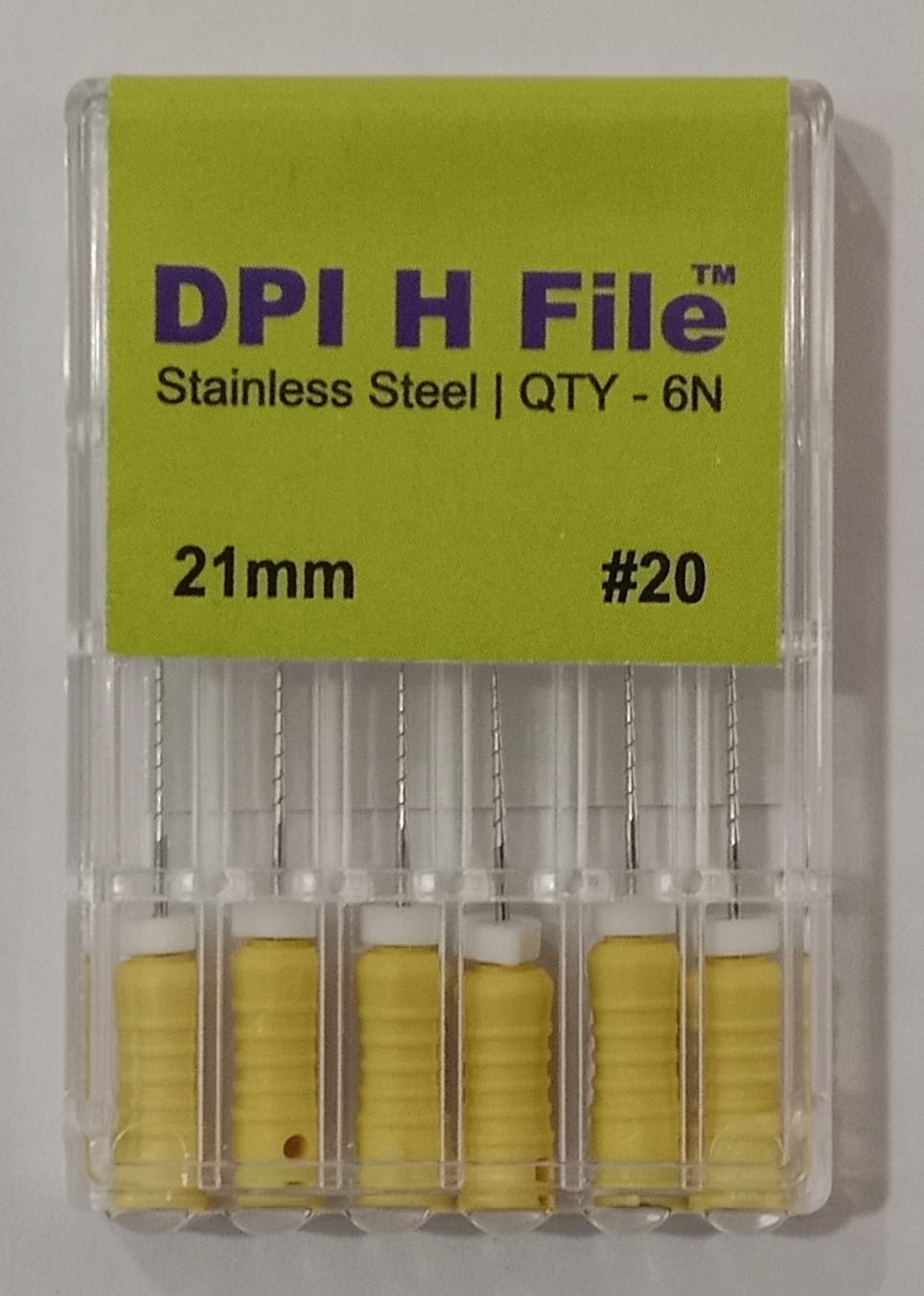 DPI H-Files ( Buy 10 Get 1 Free ) Any Number Files 21MM